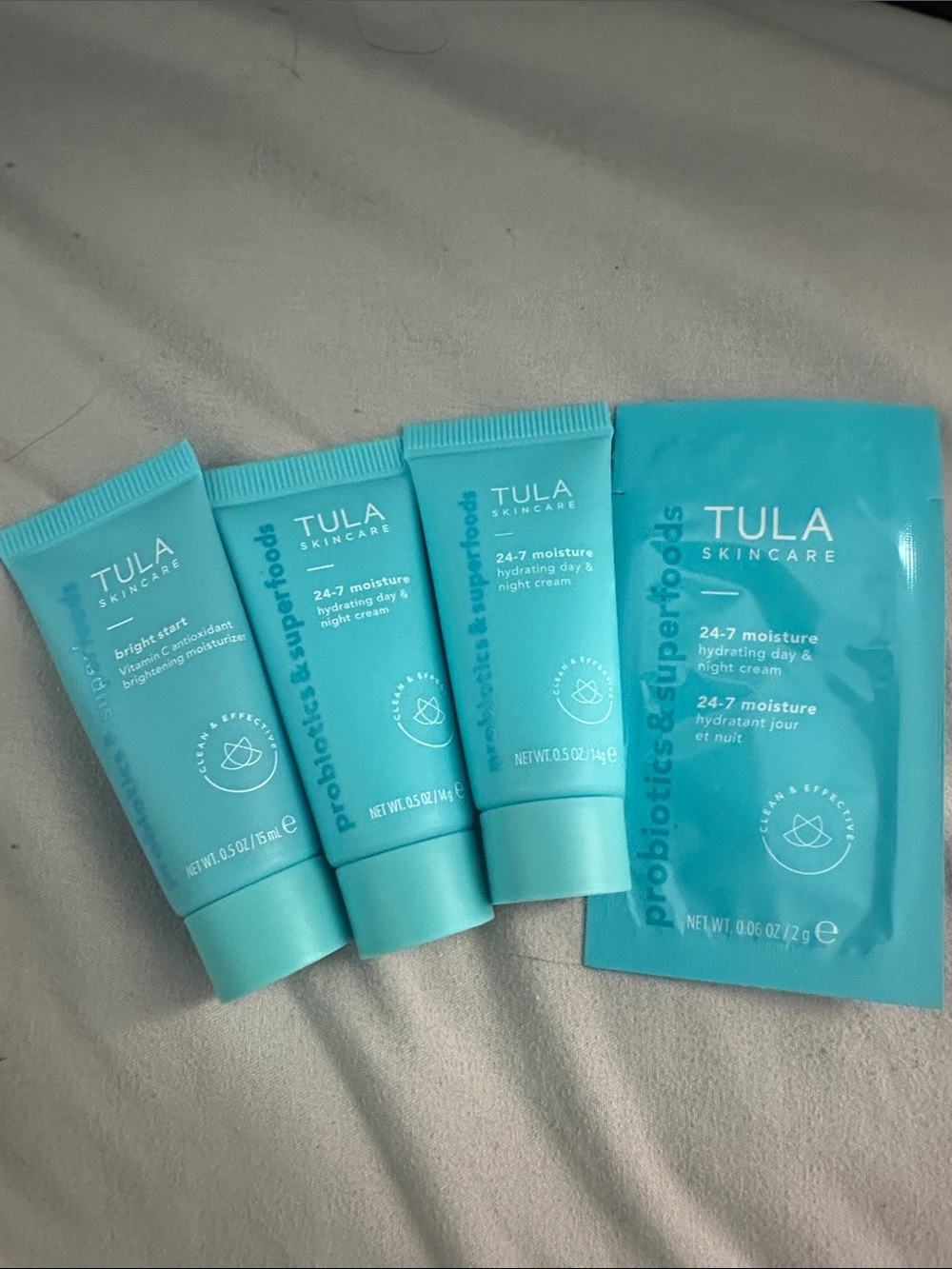 Tula Skincare sampler